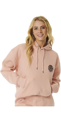 2023 Rip Curl Mujer Sudadera Con Capucha Wetsuit Icon 04IWFL - Beige